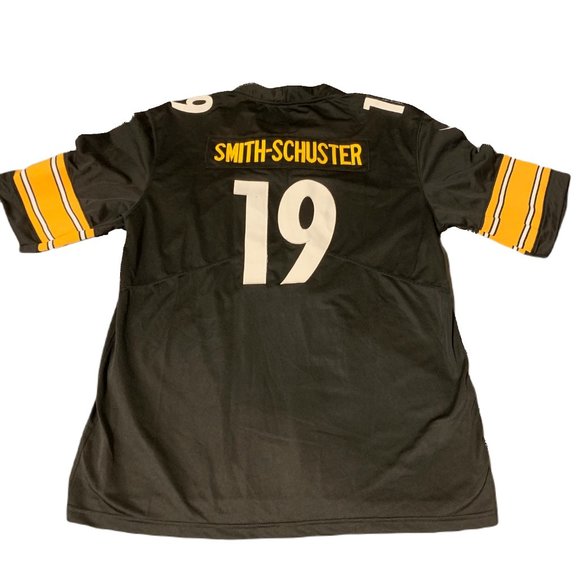 Nike JuJu Smith-Schuster  Steelers NFL on field Home Jersey Mens Size Large RARE - Picture 1 of 3